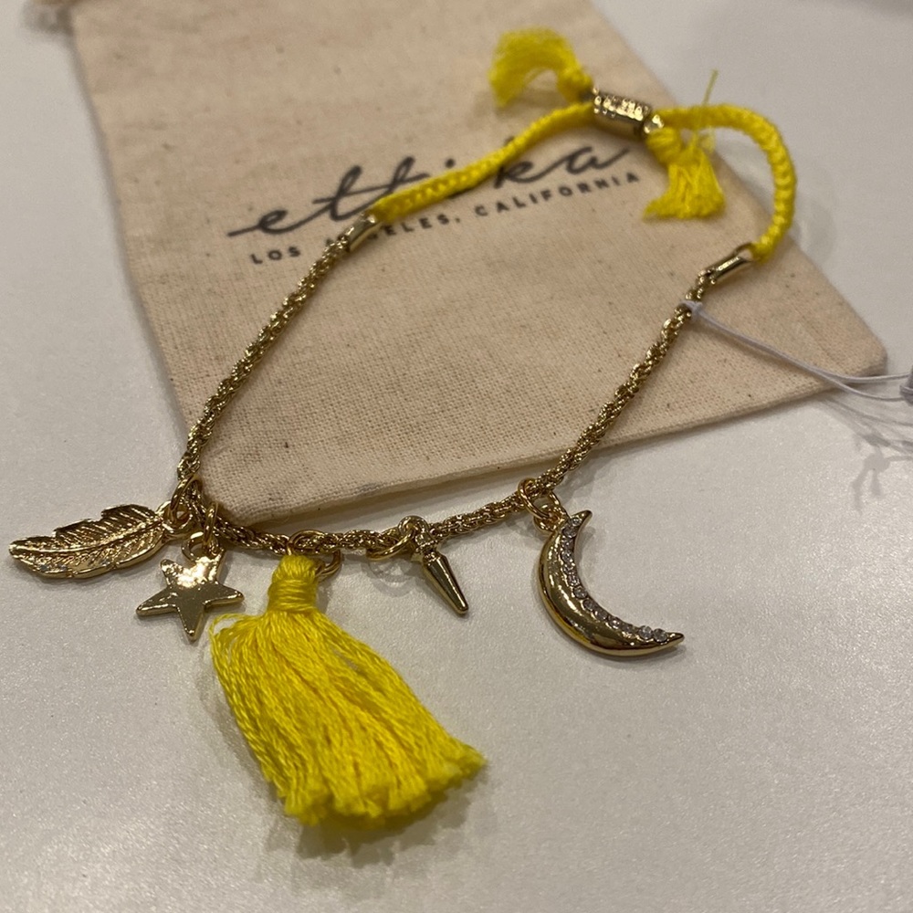 NWTEttika yellow Bracelet